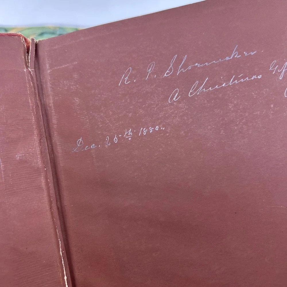 Antique 1880 Home Sweet Home Book 1880 Victorian Song and Poem Edition